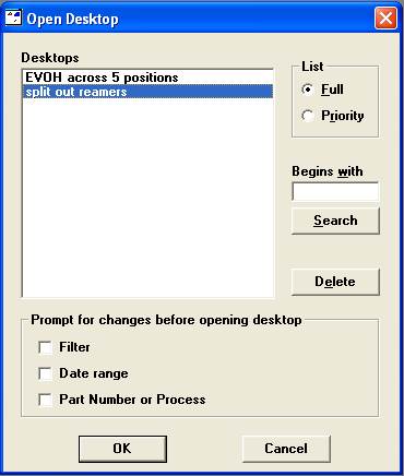 Select Desktops (GainSeeker Suite SPC Software)