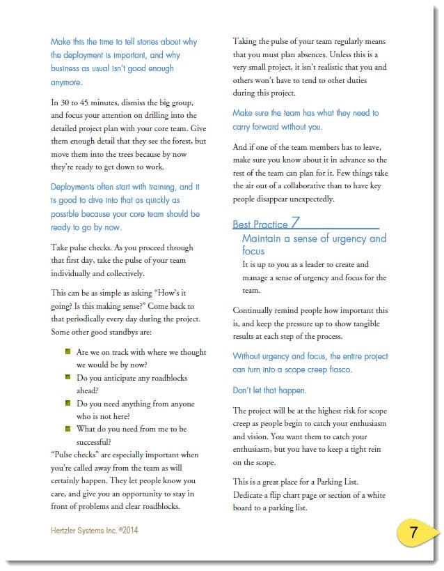 10 great practices page 7. 9