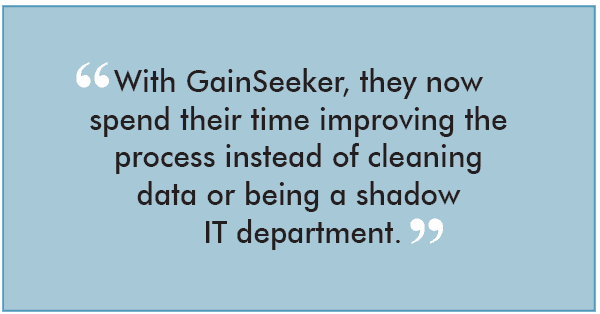 Tripping Over Data - With GainSeeker